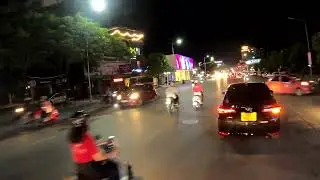 Driving to Hai Phong, Vietnam city center