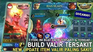 LATEST! THE WORST VALIR EMBLEM AND BUILD 2022 l MOST SICK VALIR ITEM + GIVEAWAY! - Mobile Legend