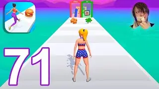 Twerk Race 3D — Running Game All Levels Android Gameplay with Webcam | LEVEL 71