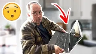 Surprising My Dad With A New Laptop