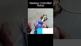 Gesture control Robot with omni directional movement. #ESP32  #technology #ESP32robot #robotbuild
