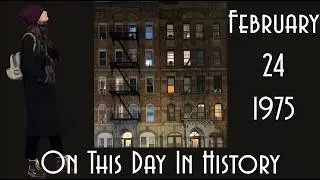 On This Day in History... February 24, 1975 - Led Zeppelin