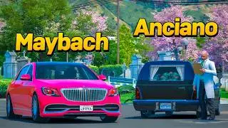 Usamos Un MayBach Para Sepultar A Nuestro Amigo El Anciano