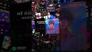 Me Gustas To 💗⚡ •|• Mano Chao ✨ •|• Spotify Edit 🎧📱 •|• Midlyric #shorts #spotify #megustatu