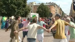 Харинама  Санкт Петербург. Harinama Saint-Petersburg 11.08.19.