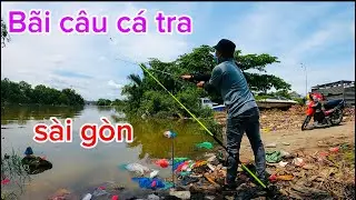 Câu cá tra 3 bãi câu thiên nhiên ở sài gòn | phiêu xứ dừa .