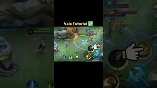 Vale Skill combo Tutorial Mobile legends 