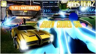 [Vasterz Plays: Rocket League] - "HOW TO GET GOLDEN COLORED CARS PATTERN?!"