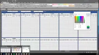 Excel Macro to change colors VBA