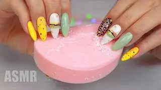 ASMR Soap Fast Scratching Long Nails 🧼 Dry SOAP cutting for Sleep | АСМР Резка мыла