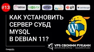 Как установить сервер СУБД MySQL в Debian 11?
