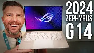 2024 Asus Zephyrus G14 Hands On Overview! OLED 120 hz, CNC Aluminum Chassis, Larger Touchpad, More!