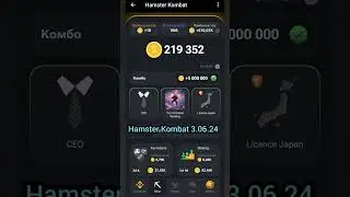 hamster Kombat комбо карты 3.06.24