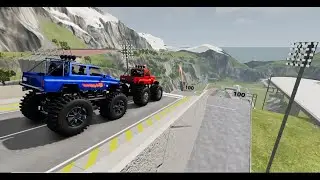 Epic High Speed Jumps #2 - BeamNG Drive | Beamng funs