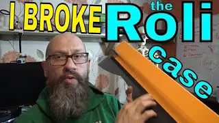 I broke the Roli Seaboard Case within 1 Hour! Honest Roli Product Review Rise Keyboard Case