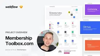 Project Overview - MembershipToolbox.com (Webflow/Sketch Case Study)