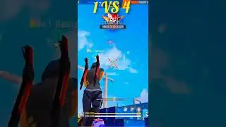Impossible 1 Vs 4 Situation Raistar #freefire #shorts #viral