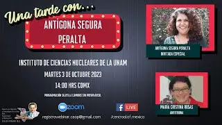 Una tarde con... Antígona Segura Peralta
