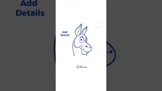 How to draw a Cartoon Horse