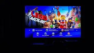 The Lego movie 2014 Blu-ray menu walk-through