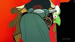 Aku sees a mysterious woman