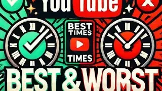 When is the Best Time to Upload on YouTube?#bestuploadtime