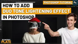 How to Create Duo tone double exposure in Photoshop