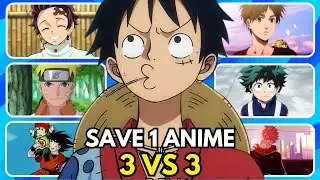 ANIME OPENING BATTLE | 3 VS 3 ✅❌ POPULAR ANIME Edition