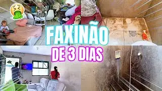 QUE NOJEIRAAA 🤮😨 MAIS DE 30 DIAS SEM LIMPAR A CASA! A FAXINA MAIS PESADA DE TODAS! 😱💗