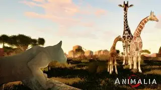 Animalia Survival - Herd Of Giraffes 🦒 - Gameplay