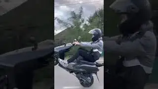 Стант на Yamaha jog sa 16 fzm