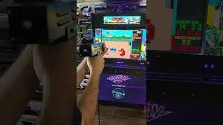 Original Operation Wolf Light Gun Running Blamcon! #arcade #lightgun #blamcon #retro #retroarcade