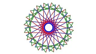 Python Turtle Code: Rotating Triangle 1
