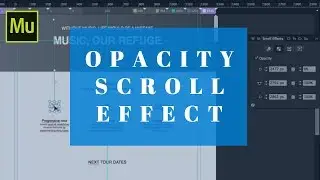 Master the Opacity Scroll Effect in less than 10 minutes | Adobe Muse