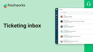 Ticketing inbox in Freshdesk