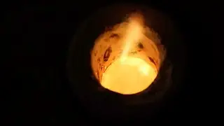 induction heater boils copper and ignites