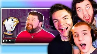 Brian Hull Sidekick Voices Reaction w/ Friends