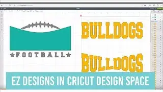 How to use EZ Designs in  Cricut Designs Space