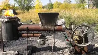 Самодельная угольная горелка (продолжение)