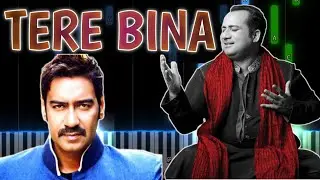 Tere Bina Piano Tezz Rahat Fateh Ali Khan - a beautiful song from Bollywood @pianoz