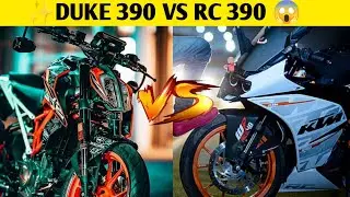 💥Ktm duke 390 Vs Ktm Rc 390 🔥#duke #rc #duck390 #rc390