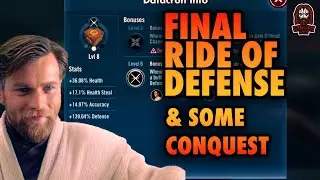 The FINAL GAC ROUND For Defense DCs to DOMINATE IN!!! & Maybe Some Conquest | SWGOH GAC 5v5