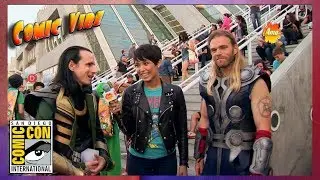 Thor & Loki Cosplay | San Diego Comic Con (Comic Vibe)