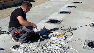 Работы по электрики в Мира Парк