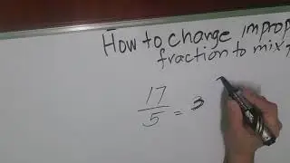 HOW TO CHANGE IMPROPER FRACTION TO A MIX NUMBER  || Lolit Mtv
