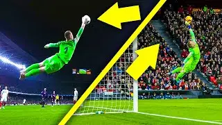 🧤Paradas IMPOSIBLES en el FÚTBOL (0,0001%)⚽