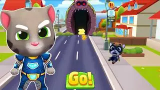Hyper Tom’s Epic Chase in Talking Tom Gold Run | Wacky Planet Adventure & Boss Fight!