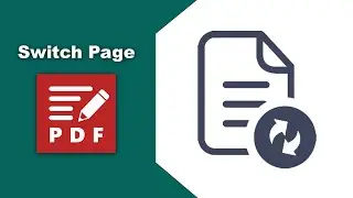How to Drag and Drop Pages to Switch Their Position in a PDF in PDF XChange Editor