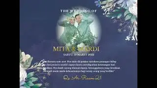Undangan Digital Mita & Mardi || Marry Your Daughter - Brian McKnight Jr
