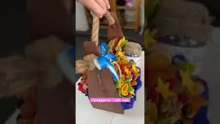 Взяла ящик и сухофрукты и вот что получилось 🔝 #мотивациянауспех #съедобныйбукет